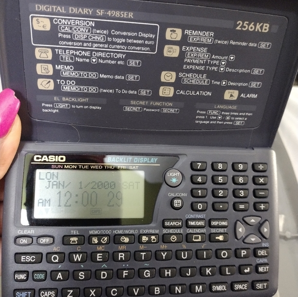 Casio diary - Picture 4 of 4